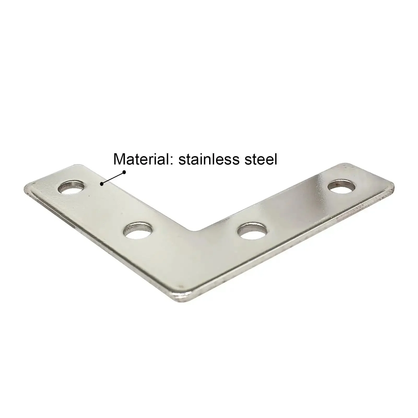 Ten Sets Of 2020 Stainless Steel T Slot Corner Brackets L Shape Joint Plates With Nuts And Bolts For 20x20 20mm V Slot Aluminum Profile Connector Accessories No Extra Purchases Needed Built To Last And Easy To Install Great For Diy Projects Clamps Frames - Image 4