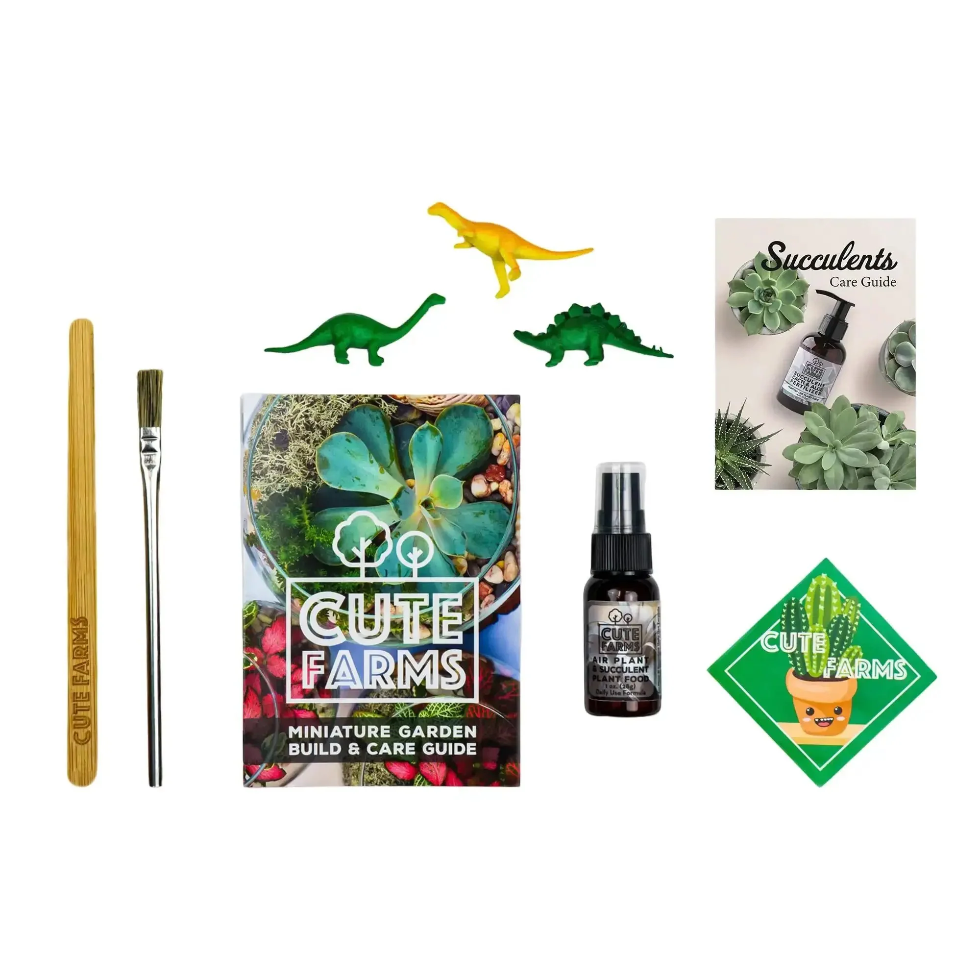 Terrarium Starter Kit With Moss, Soil, Vermiculite, Pebbles, Plant Food, Finishing Tools, And A Simple Build And Care Guide For Easy DIY Succulent Terrariums For Adults And Kids - Image 4