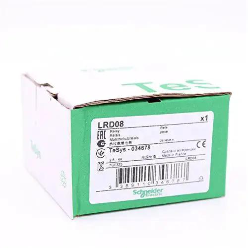TeSys LRD Thermal Overload Relay LR-D08 2.5-4A Class 10A Automatic DIN Rail Mount For Industrial Motors And Equipment Protection Easy Install Pro Grade Overload Shield - Image 2
