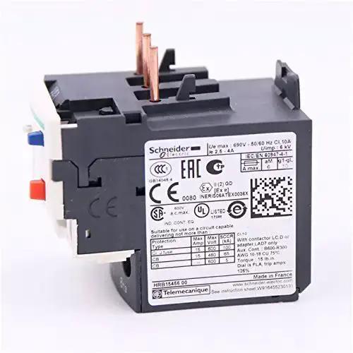 TeSys LRD Thermal Overload Relay LR-D08 2.5-4A Class 10A Automatic DIN Rail Mount For Industrial Motors And Equipment Protection Easy Install Pro Grade Overload Shield - Image 5