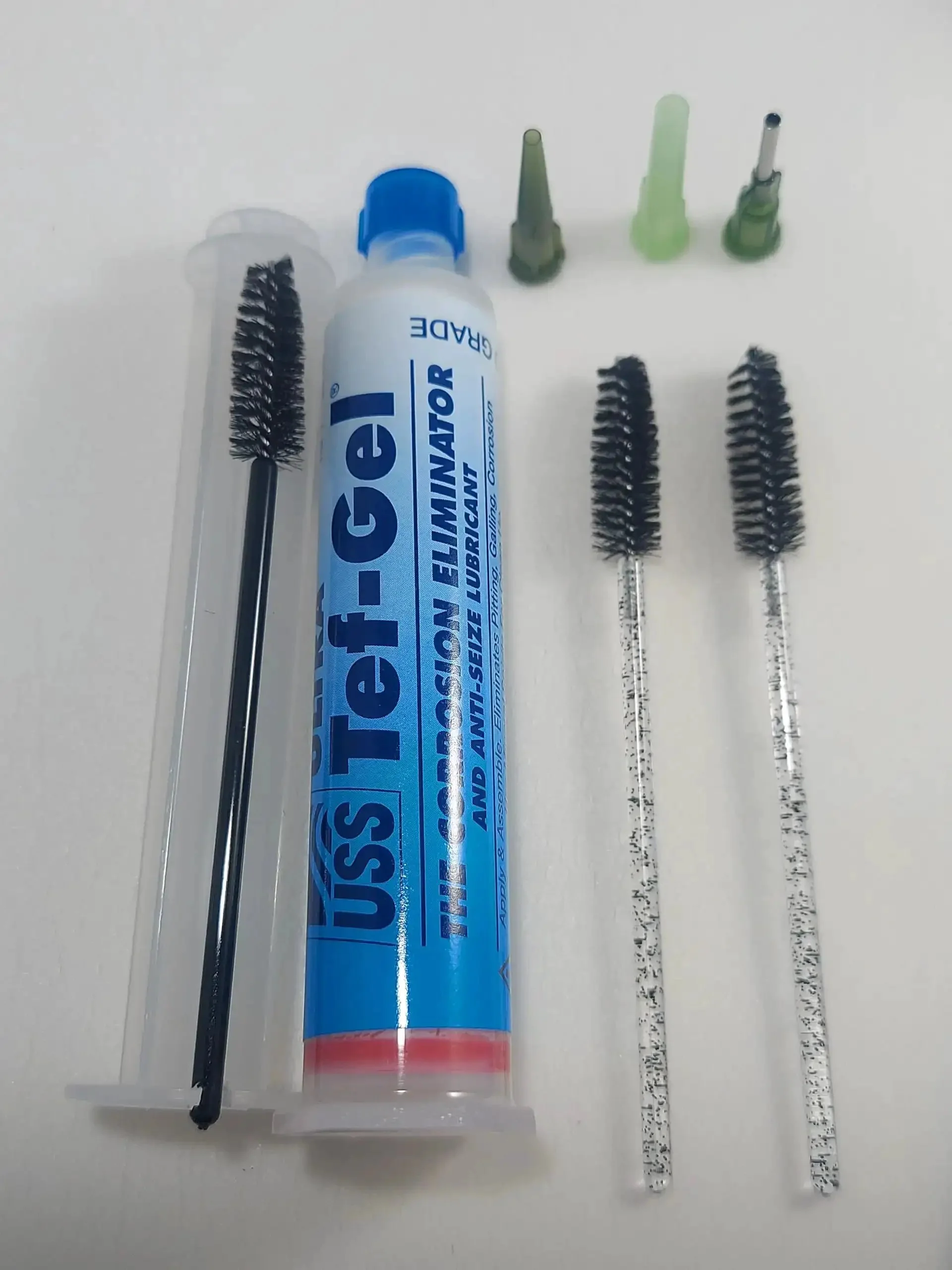 TG1 Anti Corrosion And Anti Seize Lubricant For Marine Rigging And Sailboat Hardware Heavy Duty Metal Protection Tough As Nails All Weather Pro Grade Lubricant And Corrosion Eliminator Includes Free Application Kit With Extra Brushes Gloves And Tips