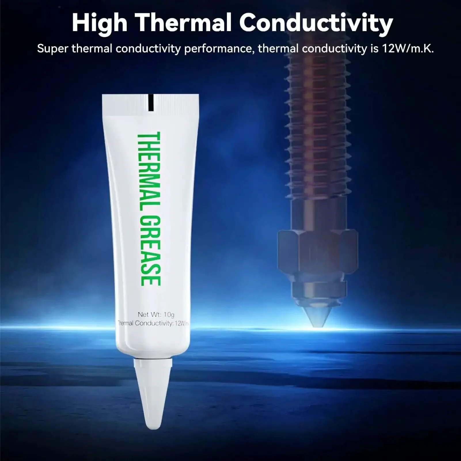 Thermal Grease And Lubricant Grease For Ender 3 Series 3D Printers Ender 3 V2 V3 SE Plus KE K1 K1 Plus K2 Plus And More Boost Heat Transfer Reduce Noise And Keep Your Printer Moving Smoothly - Image 7