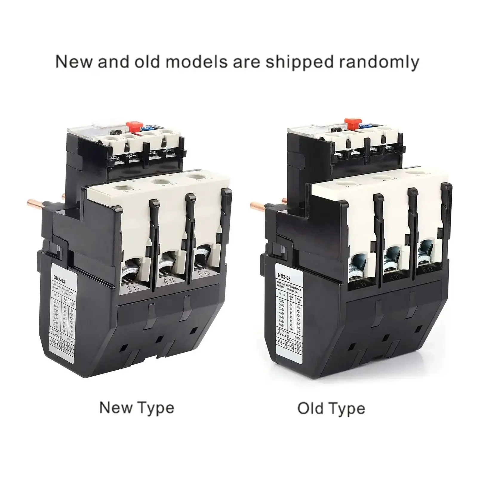 Thermal Overload Relay 30 93A 690V For Motor Protection With 1NO1NC Auxiliary Contacts AC 50 60Hz Plug And Play Installation Boss Level Protection For Motors Compact Easy Mount And Quick Replacement - Image 4