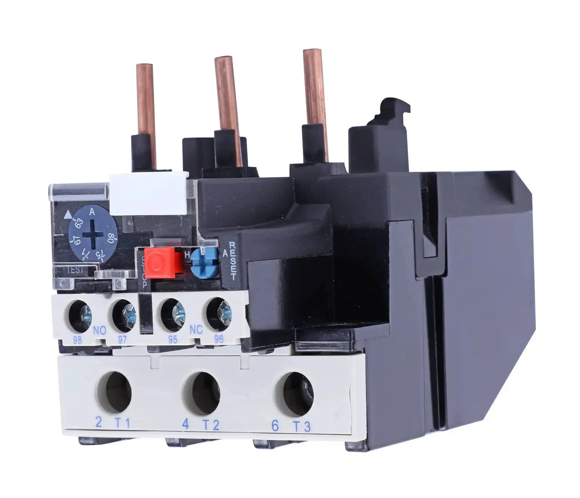Thermal Overload Relay For Electric Motors, 12 To 18A, 690V, 50 To 60Hz, Phase Break Protection, Auto Or Manual Reset, Temperature Compensation, Heavy Duty Motor Protector For Industrial Control Panels - Image 6