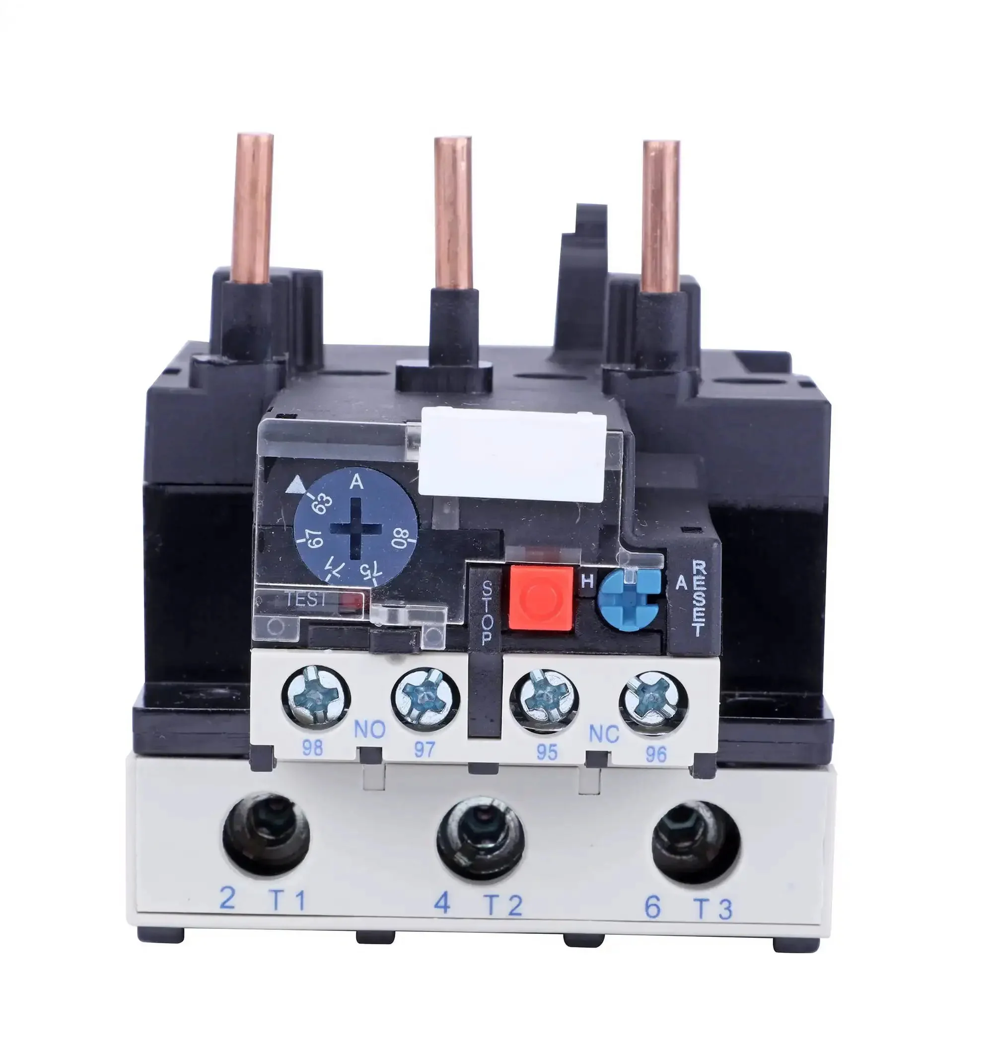 Thermal Overload Relay For Electric Motors, 12 To 18A, 690V, 50 To 60Hz, Phase Break Protection, Auto Or Manual Reset, Temperature Compensation, Heavy Duty Motor Protector For Industrial Control Panels - Image 7