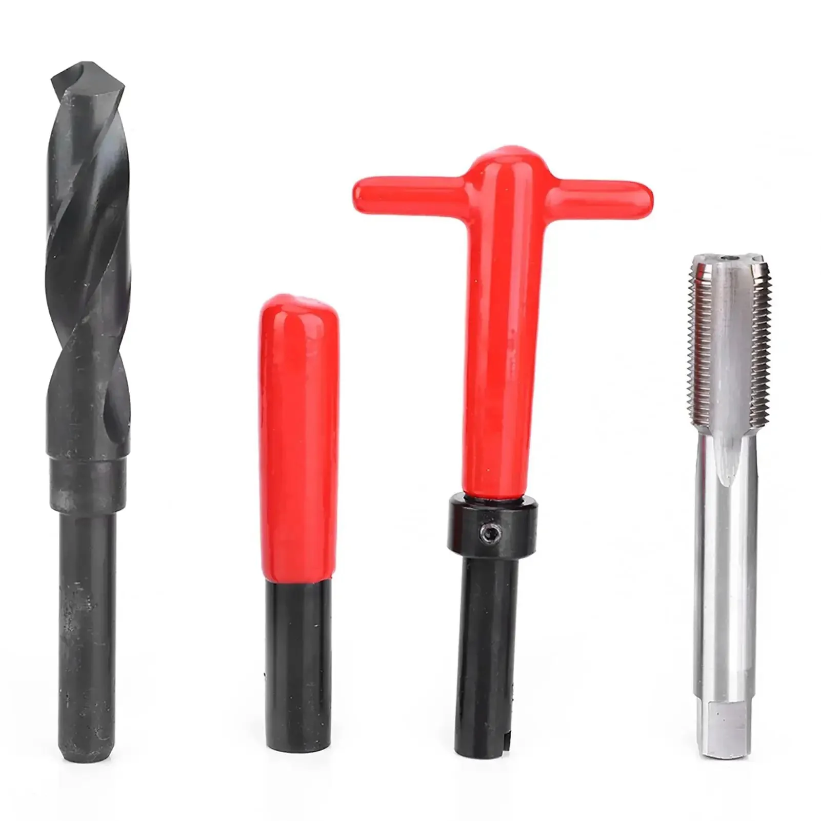 Thread Repair Kit 10Pcs M18x1.5 Stainless Steel Threaded Inserts For Car And Aluminum Holes Portable Patch Up Tool Set For Quick Fix And Strong Rebuild - Image 5