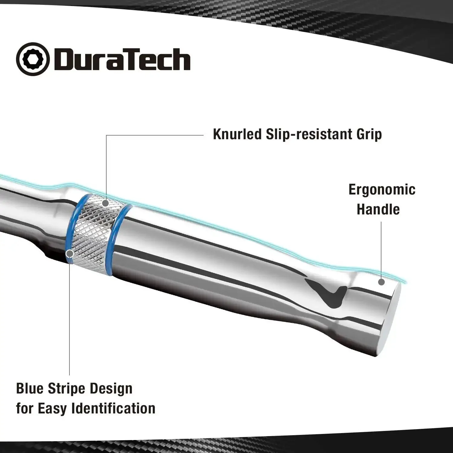 Three Eighths Inch Drive Ratchet With Ninety Tooth Quick Release Reversible Chrome Alloy Finish Handy Pro Grade Build For Daily DIY Projects And Weekend Gear Delivers Ten To One Hundred Fifty Foot Pounds Of Torque And Easy Cleaning - Image 3