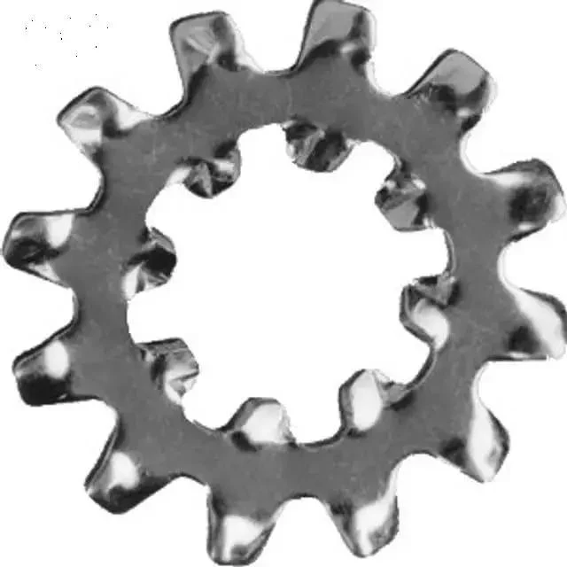 Three Eighths Inch Internal And External Tooth Lock Washers Pack Of 25 For Screws And Bolts Grip Strength To Fight Vibration Zinc Plated Steel Great For Automotive And Machinery Or DIY Projects At Home Or In The Shop