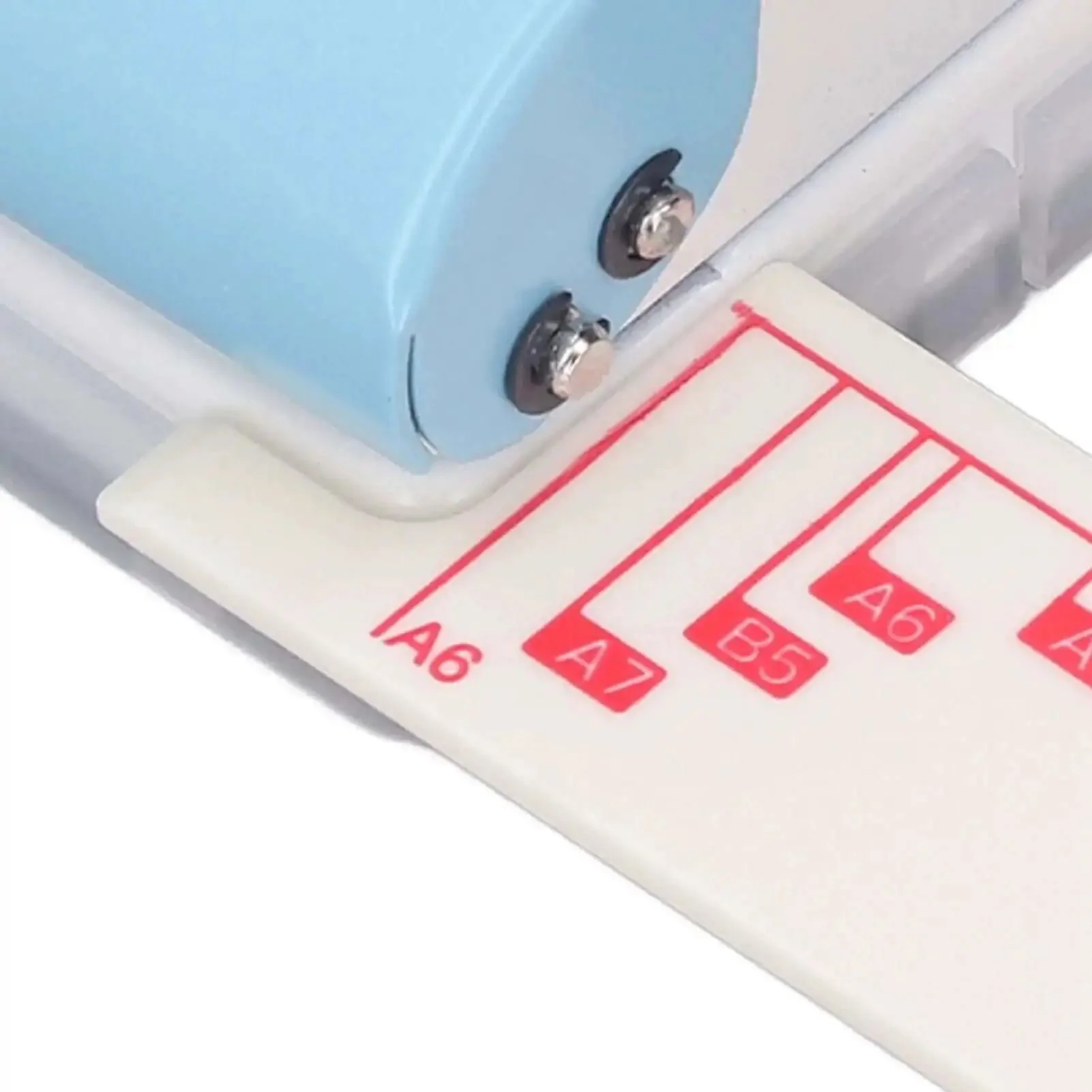 Three Hole Paper Punch Handheld DIY Binder Tool With Metal Base And Plastic Cover, Punches Up To Five Sheets, Perfect For School Or Home Use, B5 Size, Slip-Proof Handle, Easy Office Crafting - Image 8