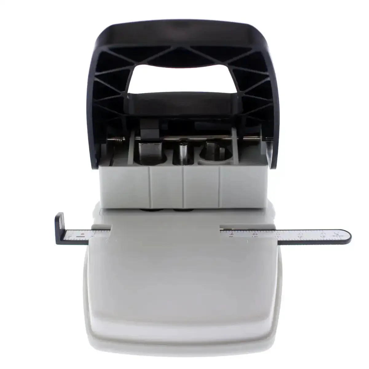 Three In One ID Card Hole Punch Tool For Name Badges With Round Hole Slot Hole And Corner Punches Plus An Adjustable Centering Guide For Easy On Wrist Strain Free And Perfect Punches On PVC Laminated Cards And Cardstock - Image 3