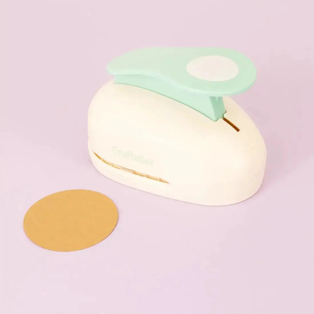Three Inch Circle Hole Punch With Lever For Precise Clean Cuts Great For Scrapbooking Cards Journals And DIY Paper Crafts Super Handy Compact Round Punch For Cardstock On The Go - Image 9