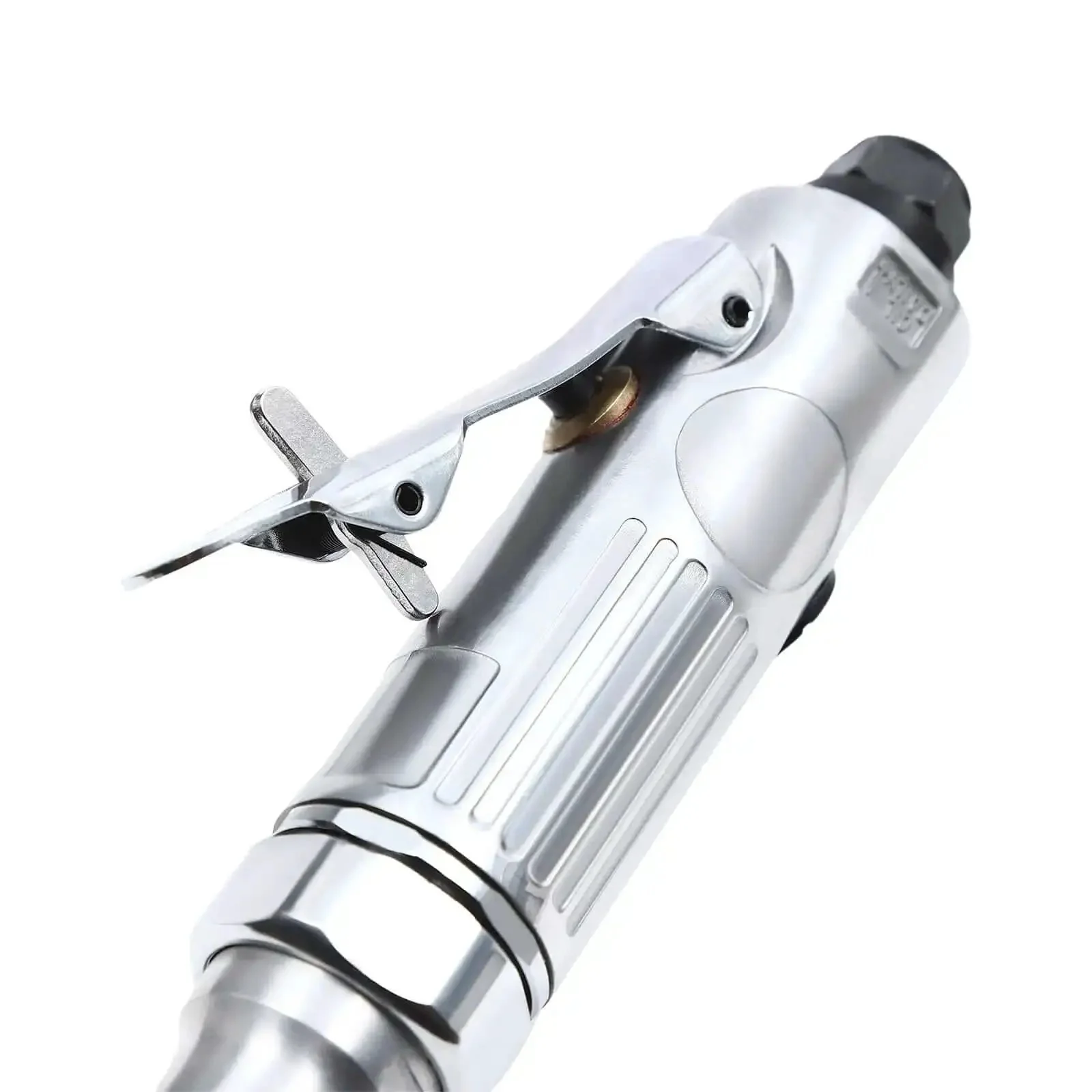 Three Inch Pneumatic Cut Off Tool With Six Replaceable Blades 18000 RPM High Speed Cutter For Metal Plastic And Composite Materials Built Tough Chrome Plated Aluminum Easy Grip Portable Power Tool - Image 3