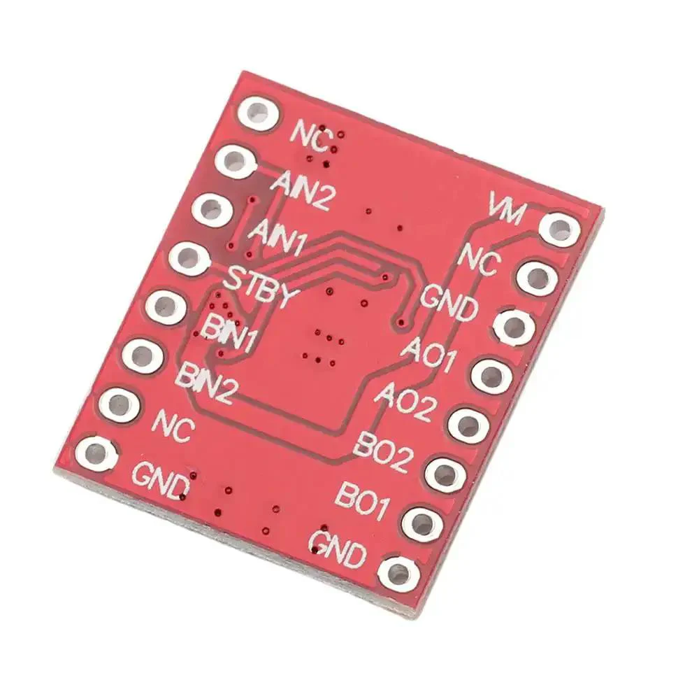Three Pack DRV8833 Dual DC Motor Driver Board With H Bridge For Arduino Projects TB6612 Compatibility Ready To Roll Way Better Than L298N With Overcurrent And Short Circuit Protection Low Voltage Shutdown And Sleep Mode For Efficient Arduino Projects - Image 2