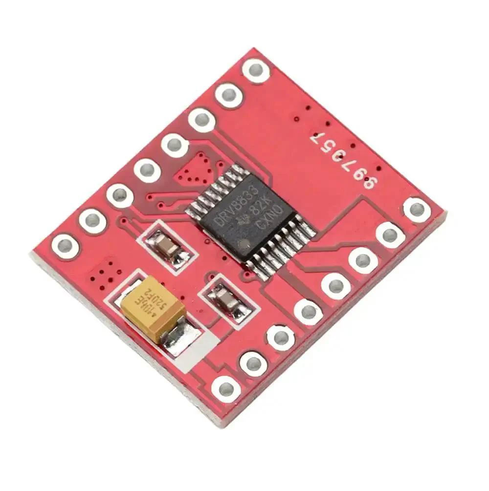 Three Pack DRV8833 Dual DC Motor Driver Board With H Bridge For Arduino Projects TB6612 Compatibility Ready To Roll Way Better Than L298N With Overcurrent And Short Circuit Protection Low Voltage Shutdown And Sleep Mode For Efficient Arduino Projects - Image 3