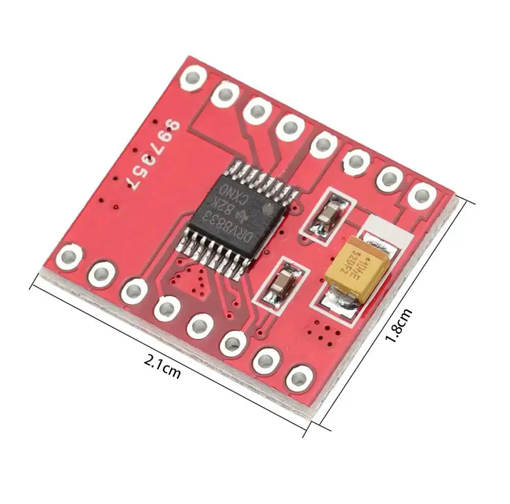 Three Pack DRV8833 Dual DC Motor Driver Board With H Bridge For Arduino Projects TB6612 Compatibility Ready To Roll Way Better Than L298N With Overcurrent And Short Circuit Protection Low Voltage Shutdown And Sleep Mode For Efficient Arduino Projects - Image 4