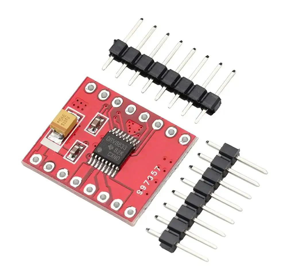 Three Pack DRV8833 Dual DC Motor Driver Board With H Bridge For Arduino Projects TB6612 Compatibility Ready To Roll Way Better Than L298N With Overcurrent And Short Circuit Protection Low Voltage Shutdown And Sleep Mode For Efficient Arduino Projects - Image 5