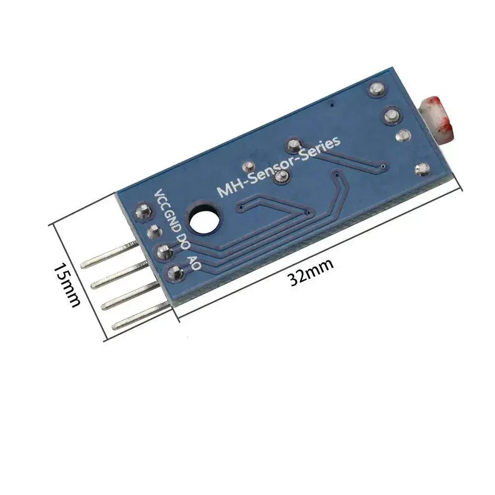 Three Pack Photosensitive Sensor Module For Light Intensity Detection With Photoresistor And LM393 Comparator Digital Output 0 1 Four Pins DC 3.3 To 5V High Sensitivity Ambient Light Detection For Do It Yourself Projects - Image 2
