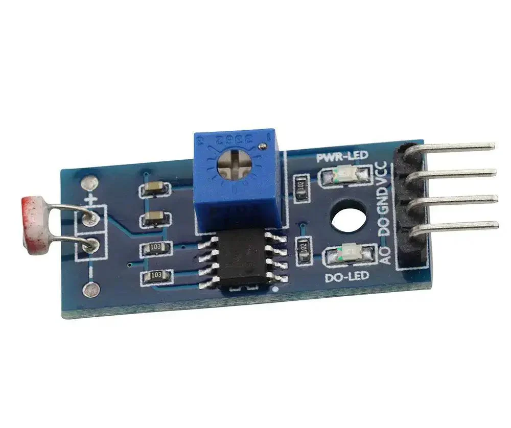 Three Pack Photosensitive Sensor Module For Light Intensity Detection With Photoresistor And LM393 Comparator Digital Output 0 1 Four Pins DC 3.3 To 5V High Sensitivity Ambient Light Detection For Do It Yourself Projects - Image 3