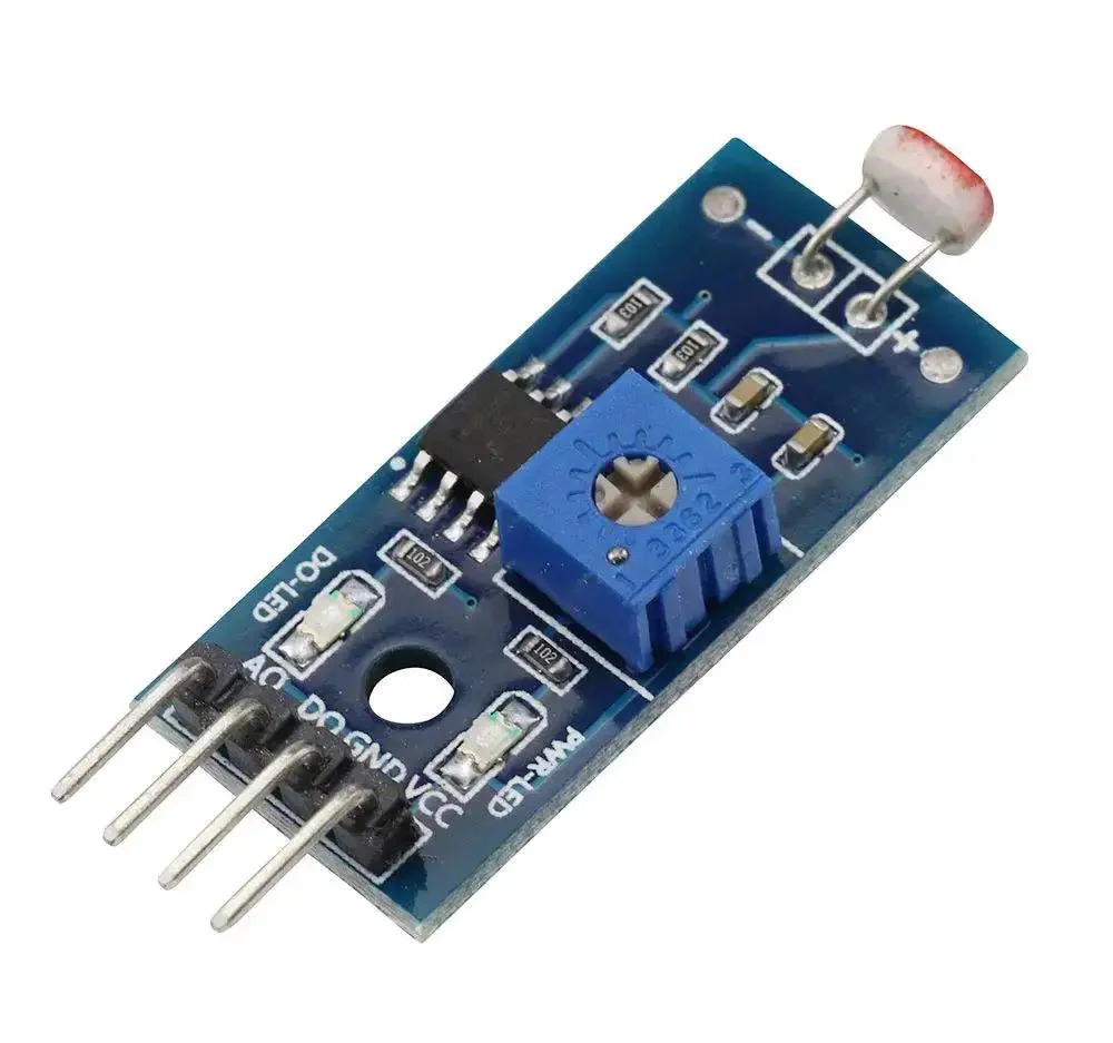 Three Pack Photosensitive Sensor Module For Light Intensity Detection With Photoresistor And LM393 Comparator Digital Output 0 1 Four Pins DC 3.3 To 5V High Sensitivity Ambient Light Detection For Do It Yourself Projects - Image 4