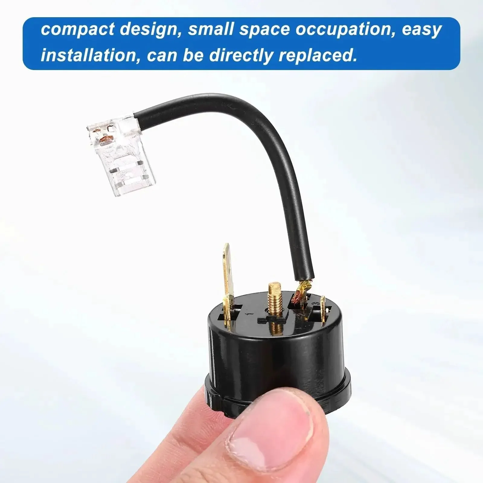 Three Pack Thermal Overload Protector For Refrigerators And Freezers 750W 1HP Two Pin Compressor Protection For Mini Fridges Beverage Coolers And Beer Fridges Keeps Your Appliance Running Smoothly - Image 4