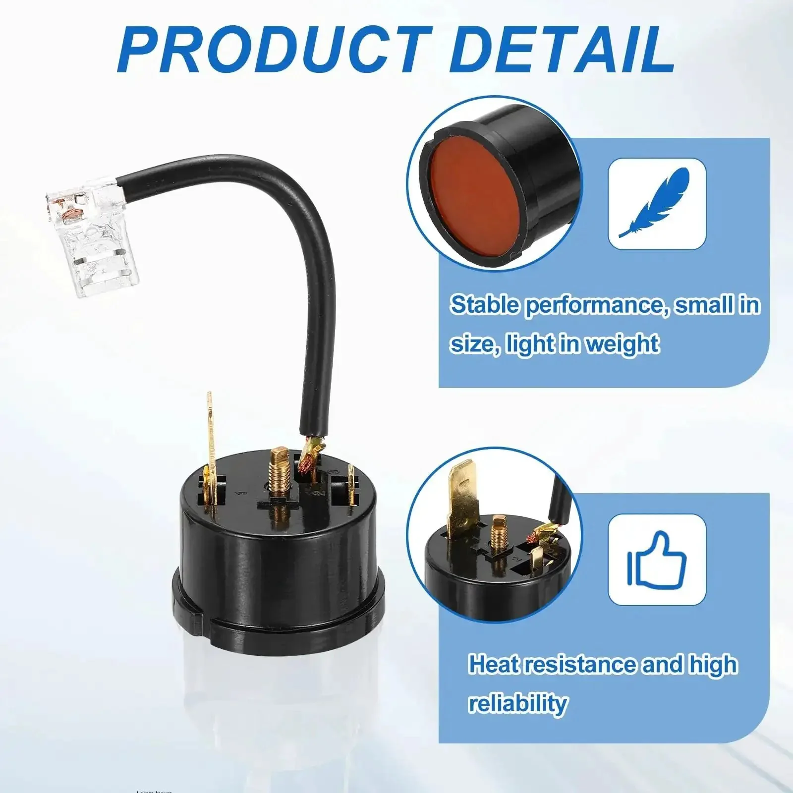 Three Pack Thermal Overload Protector For Refrigerators And Freezers 750W 1HP Two Pin Compressor Protection For Mini Fridges Beverage Coolers And Beer Fridges Keeps Your Appliance Running Smoothly - Image 5