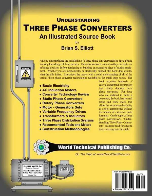 Three Phase Converter Guide For Shops Get Your Hands Dirty How To Buy Build And Repair Powerful Converters When You Only Have Single Phase Power Illustrated Reference For Technicians And DIY Pros In Industrial Settings - Image 2