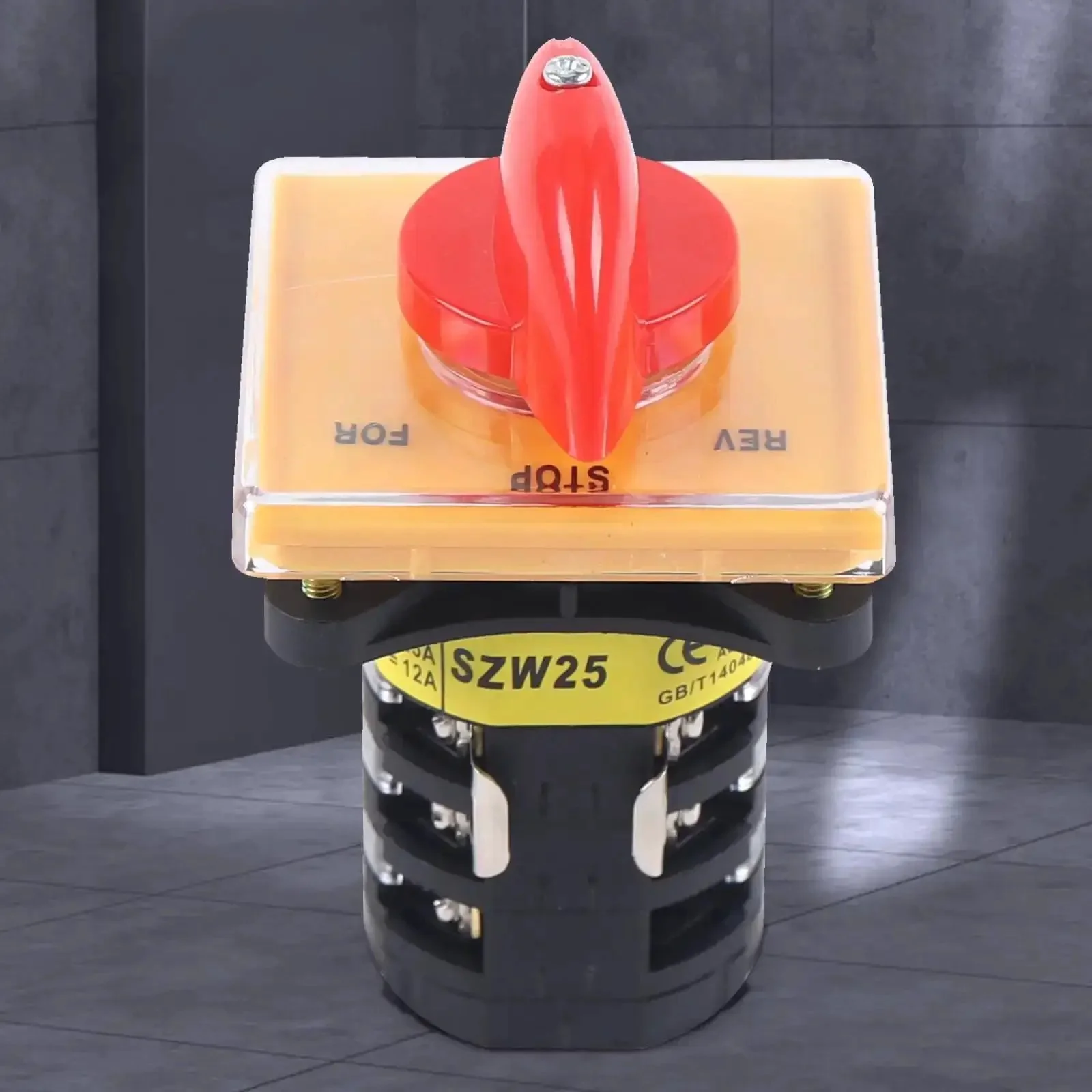 Three Phase Milling Machine Speed Control Switch With Forward And Reverse Three Stage Mill Switch Built Tough From Durable Metal And Plastic And High Conductivity Silver Alloy Contacts For Smooth Reliable Performance - Image 2