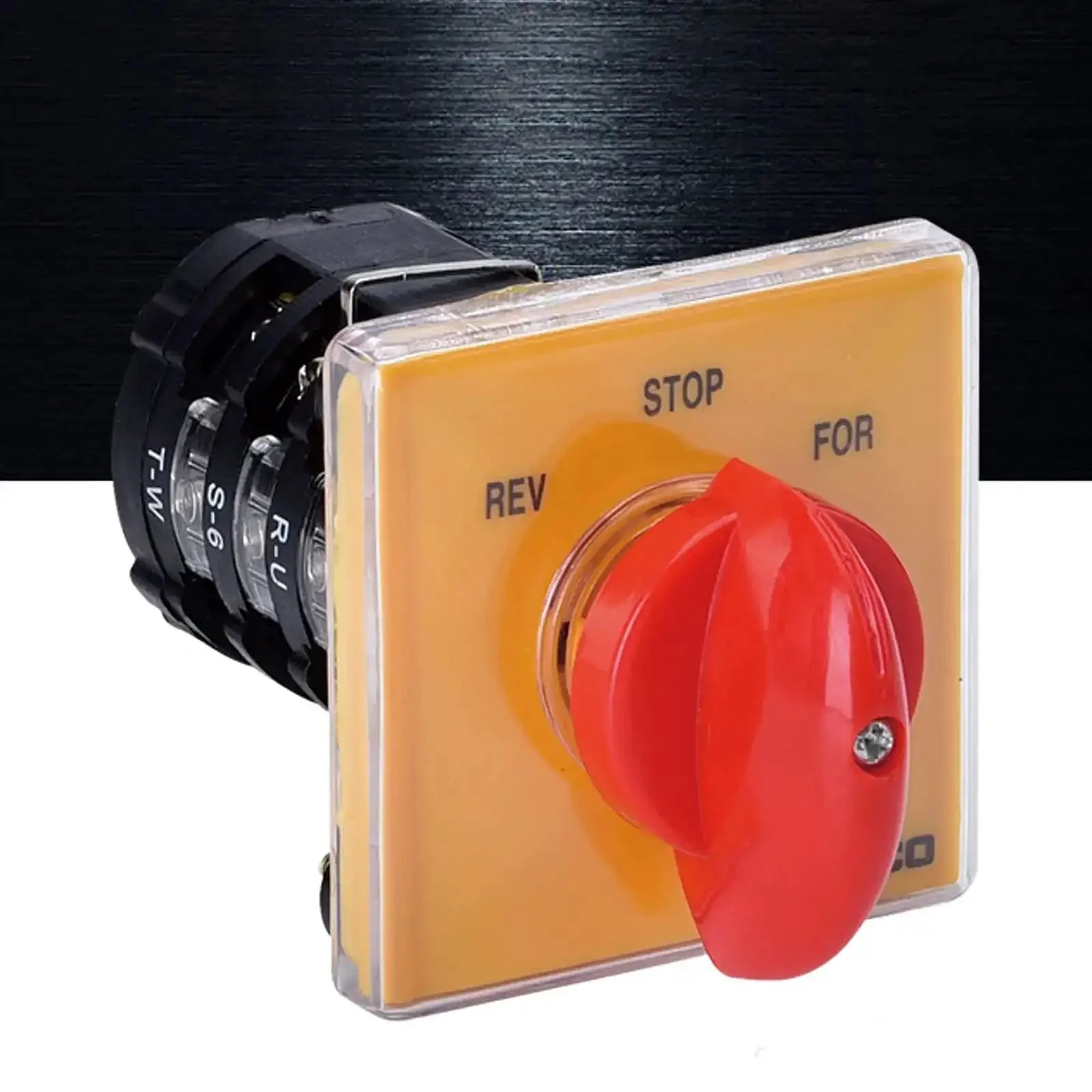 Three Phase Milling Machine Speed Control Switch With Forward And Reverse Three Stage Mill Switch Built Tough From Durable Metal And Plastic And High Conductivity Silver Alloy Contacts For Smooth Reliable Performance - Image 3