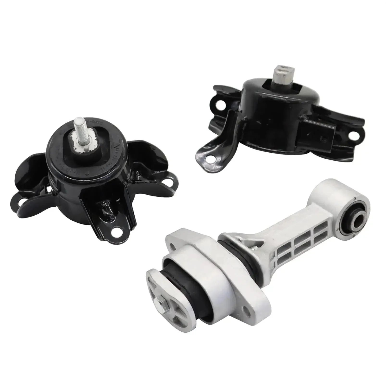 Three Piece Engine Motor And Transmission Mount Kit For Forte Accent Rio 1.6L 1.8L Auto Transmission 2012-2017 Replace EM9797 EM9758 EM9761 A71047 A71004 A71020 A71029 Direct Fit Premium Quality - Image 3