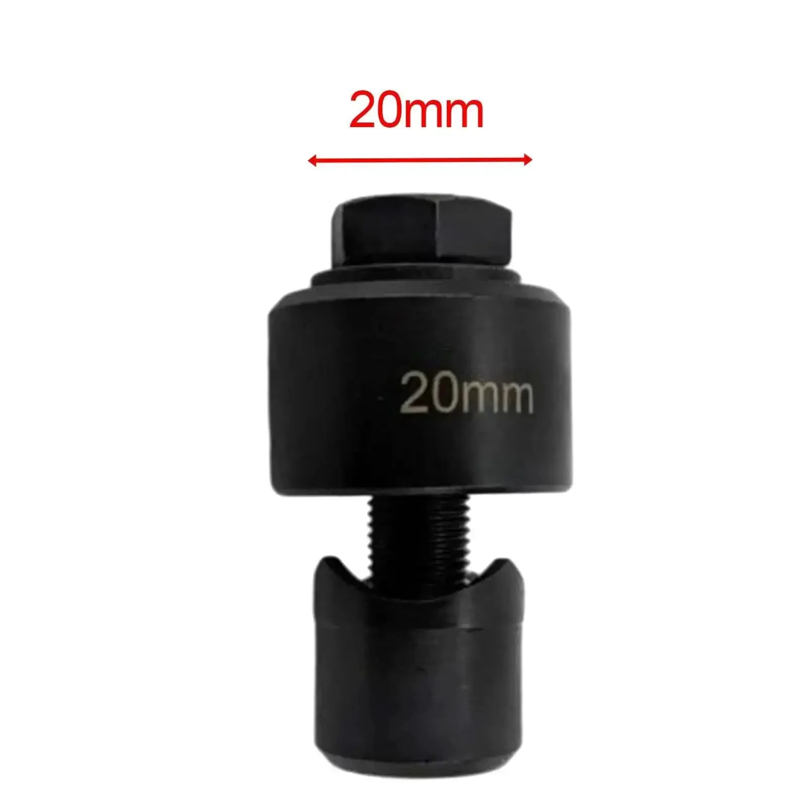 Three Piece Metal Sheet Knockout Box Hole Cutter Conduit Punch Die Set For Clean Precise Holes Heavy Duty Bearing Steel Tool Kit Designed For Electrical HVAC And Metalwork Projects - Image 3