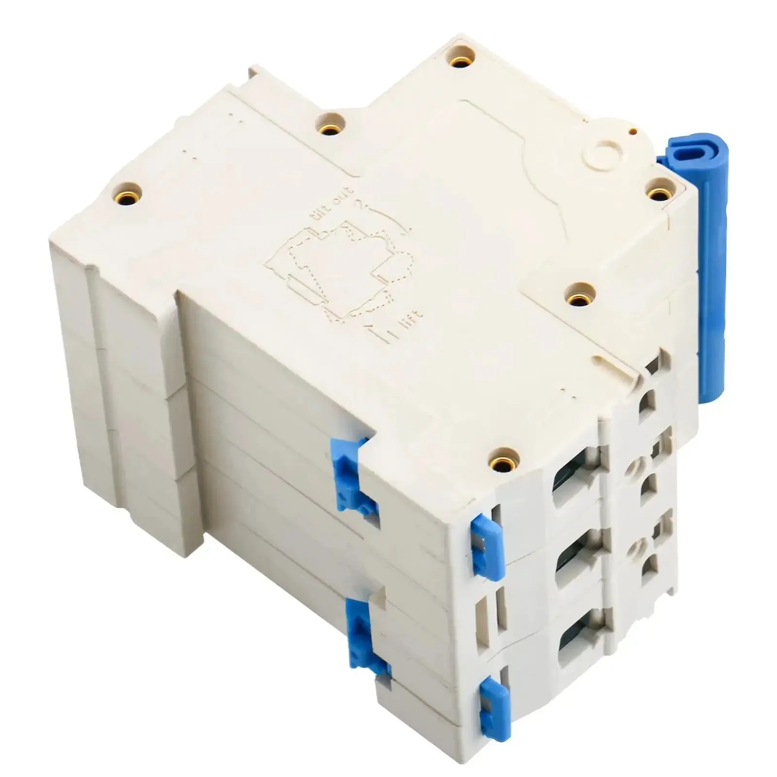 Three Pole 3 Amp DZ47-63 C3 Miniature Circuit Breaker For DIN Rail Mount 400V AC Distribution Panels Perfect For Lighting And Power Circuits Fast Reliable Trip High Breaking Capacity Pro Grade MCB - Image 4