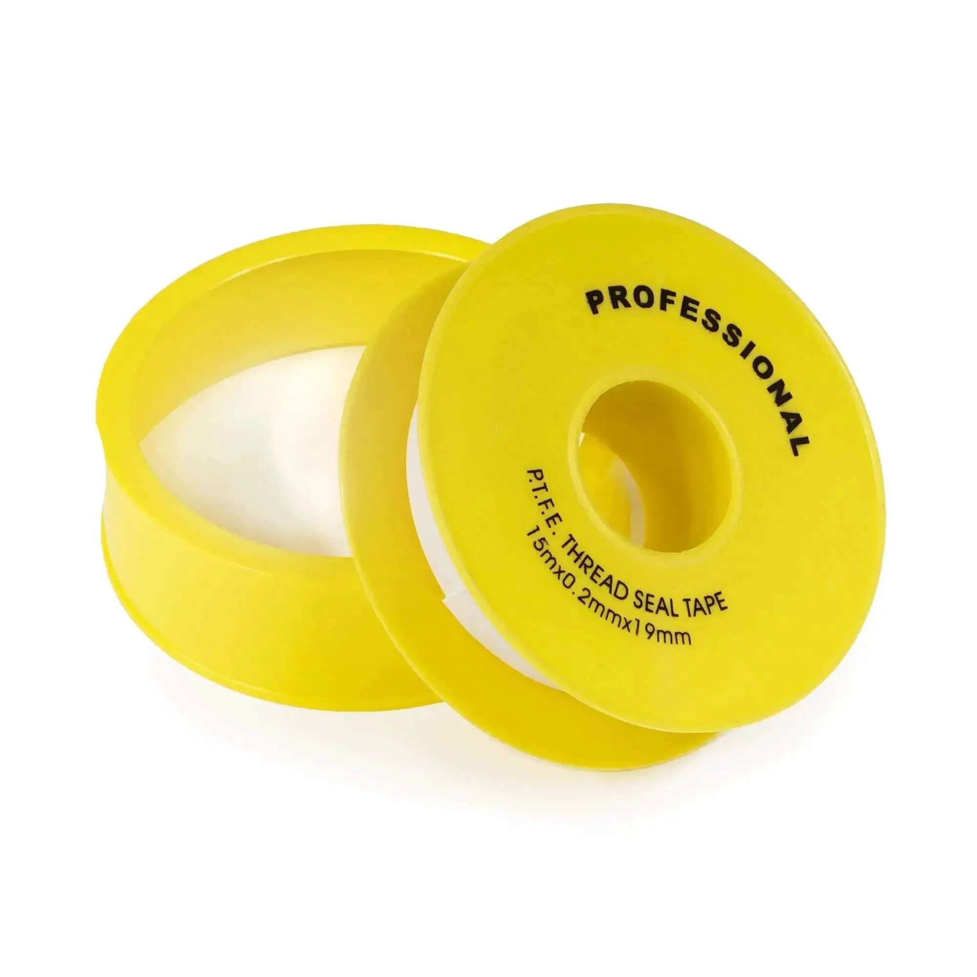 Three Quarters Inch PTFE Thread Seal Tape For Plumbers Pro Grade Teflon Plumbing Tape White 590 Inches Sealing Tape For Pipes And Fittings Easy Wrap No Fuss Corrosion Resistant