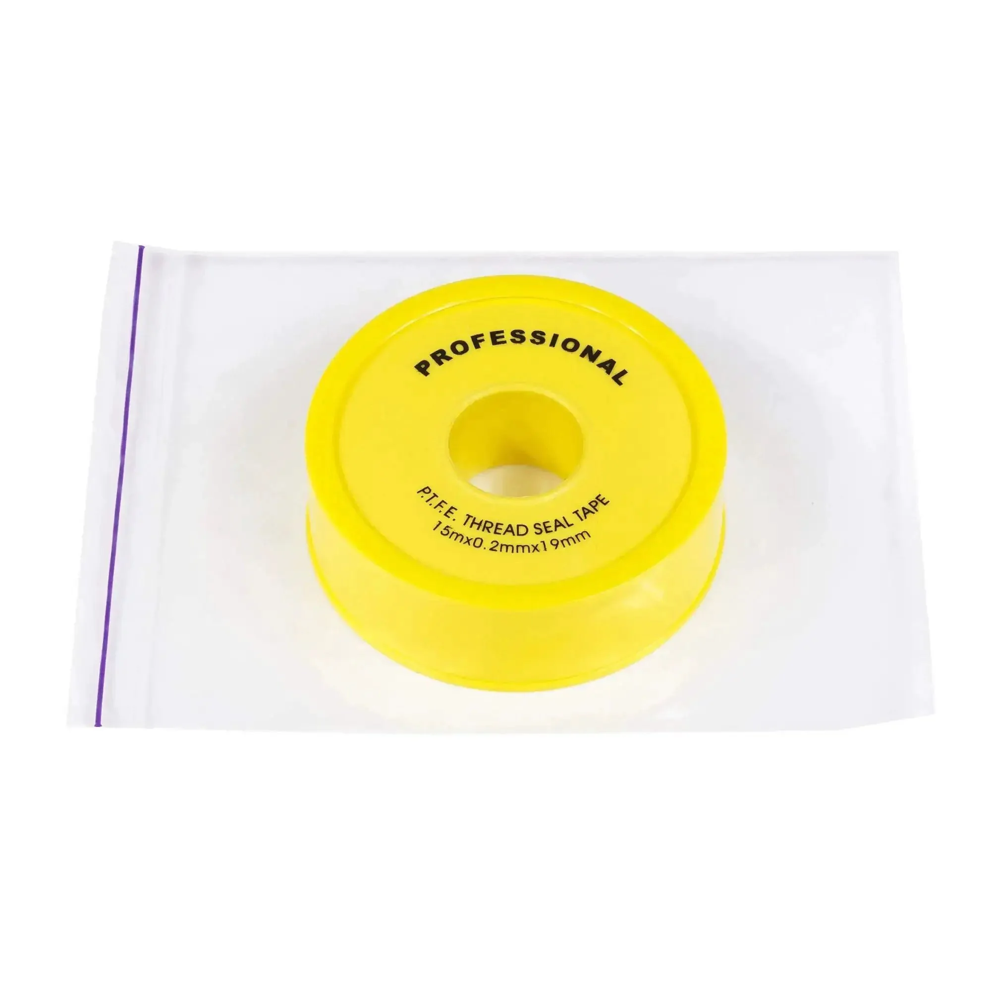 Three Quarters Inch PTFE Thread Seal Tape For Plumbers Pro Grade Teflon Plumbing Tape White 590 Inches Sealing Tape For Pipes And Fittings Easy Wrap No Fuss Corrosion Resistant - Image 3