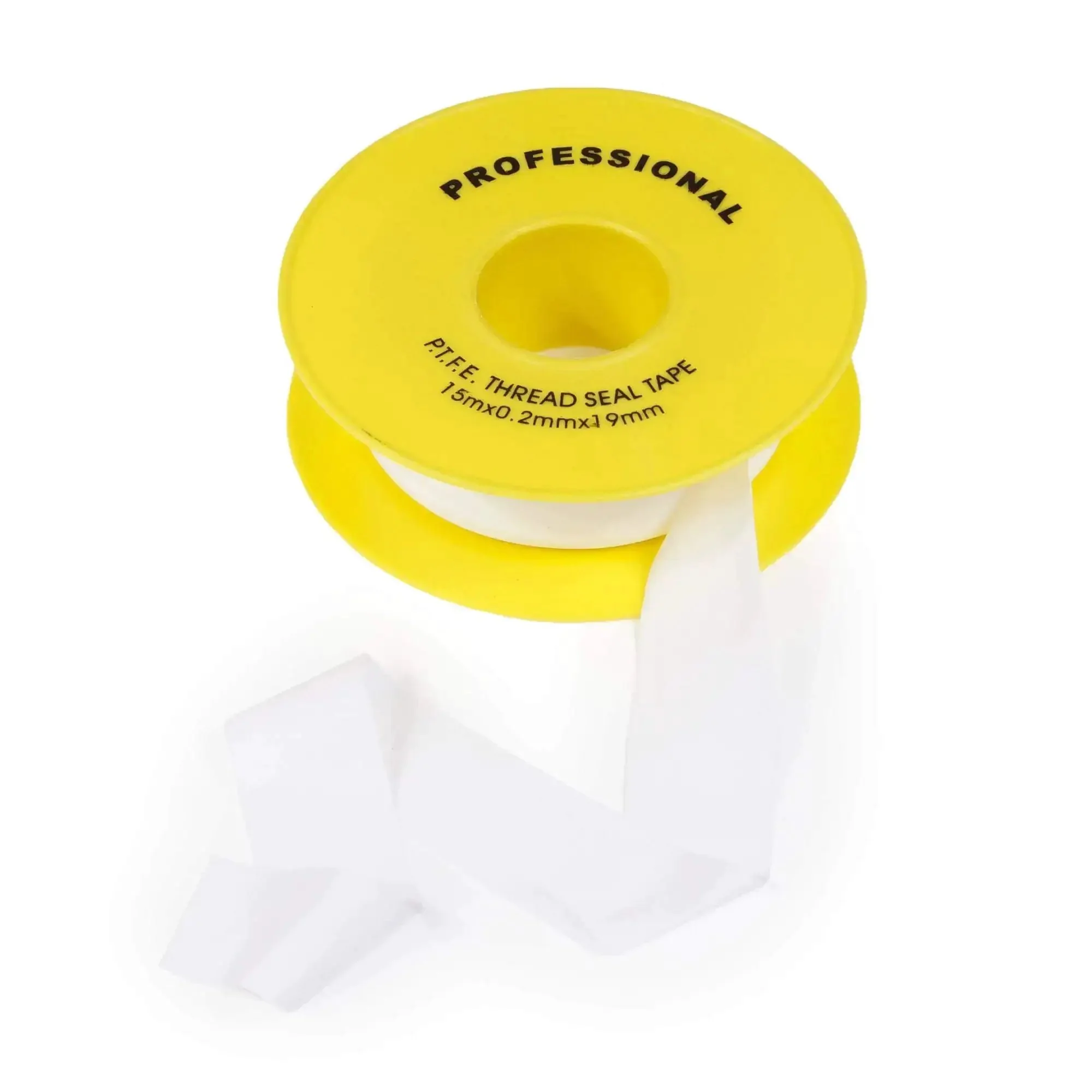 Three Quarters Inch PTFE Thread Seal Tape For Plumbers Pro Grade Teflon Plumbing Tape White 590 Inches Sealing Tape For Pipes And Fittings Easy Wrap No Fuss Corrosion Resistant - Image 4