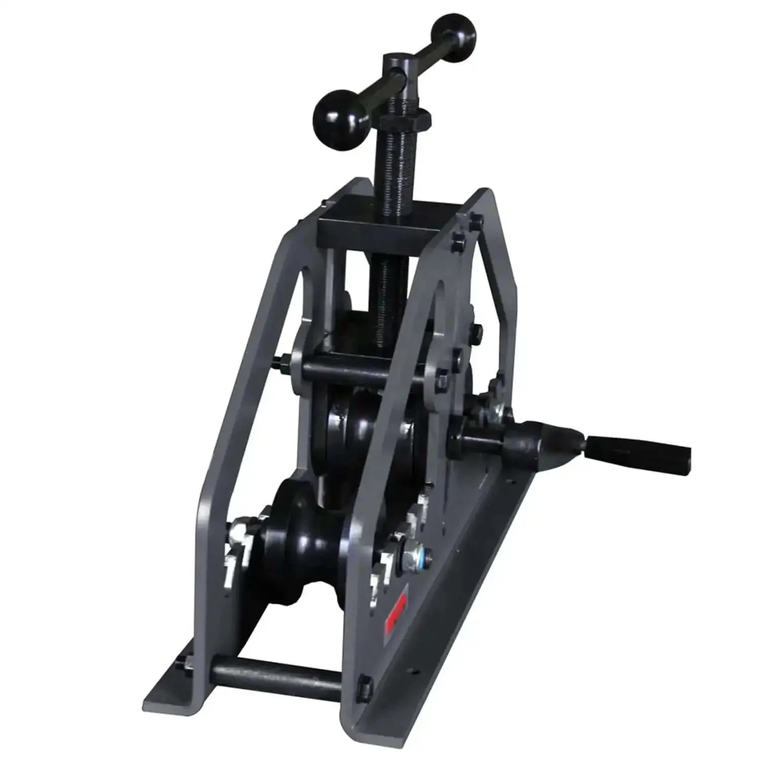 Three Roll Tube Roller Bender For 1.5 Inch Pipe And 2 Inch Tube With 20 Inch And 60 Inch Radii, Pro Grade Modular Roller System And Optional Dies Sold Separately, Ideal For Exhaust, Furniture, And HVAC Fabrication - Image 5
