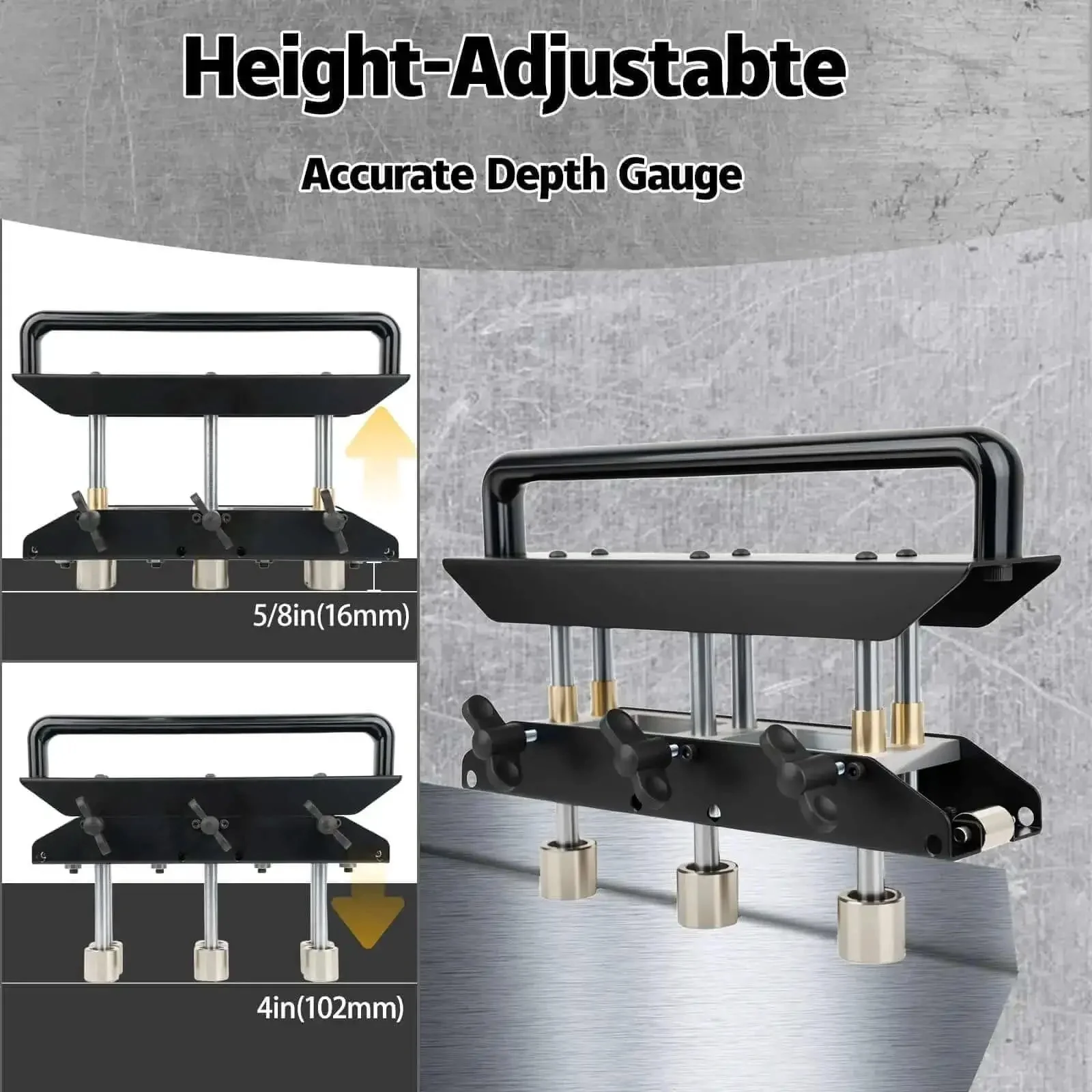 Three Station Edge Roller Bender With 0-90 Degree Adjustable Bends For Creating 5/8 To 4 In 16-102 mm Bends In 29-22 Gauge Steel Heavy Duty Sheet Metal Tool For Roofing And HVAC Projects - Image 5
