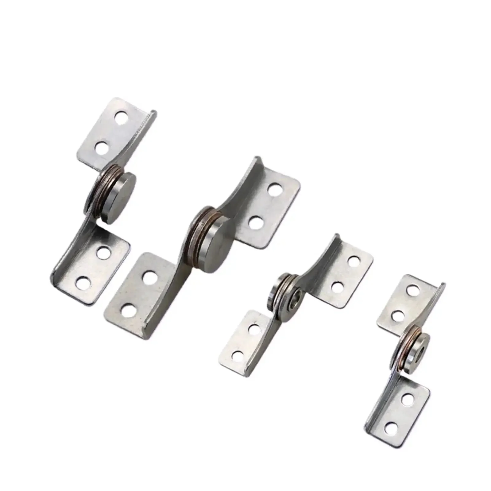 Through Hole Damping Torque Hinge In 304 Stainless Steel With Free Stop Blade For Cabinets And Doors No Slam Soft Close Hardware Durable One Piece Unit Model XG11 010 1 45R