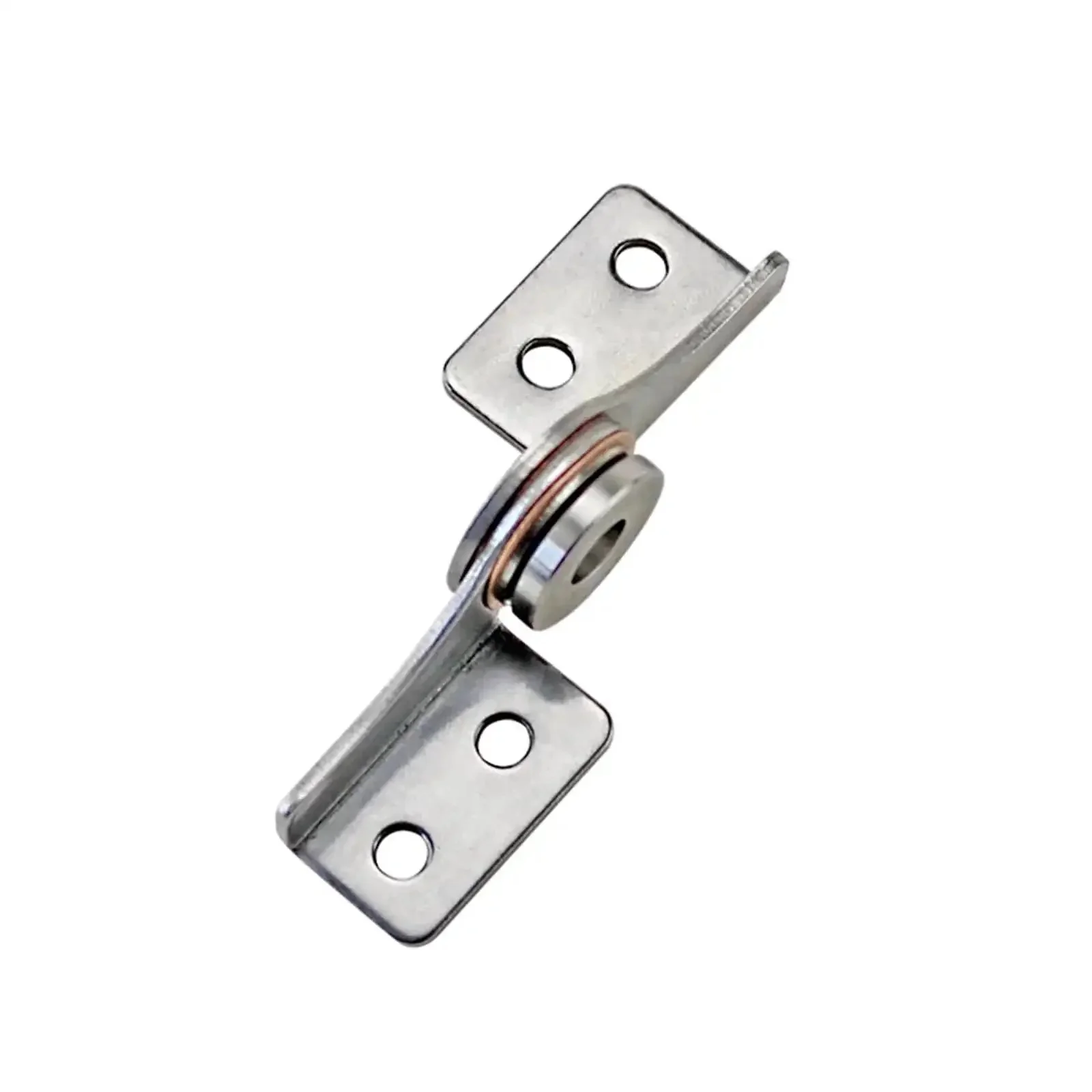 Through Hole Damping Torque Hinge In 304 Stainless Steel With Free Stop Blade For Cabinets And Doors No Slam Soft Close Hardware Durable One Piece Unit Model XG11 010 1 45R - Image 2
