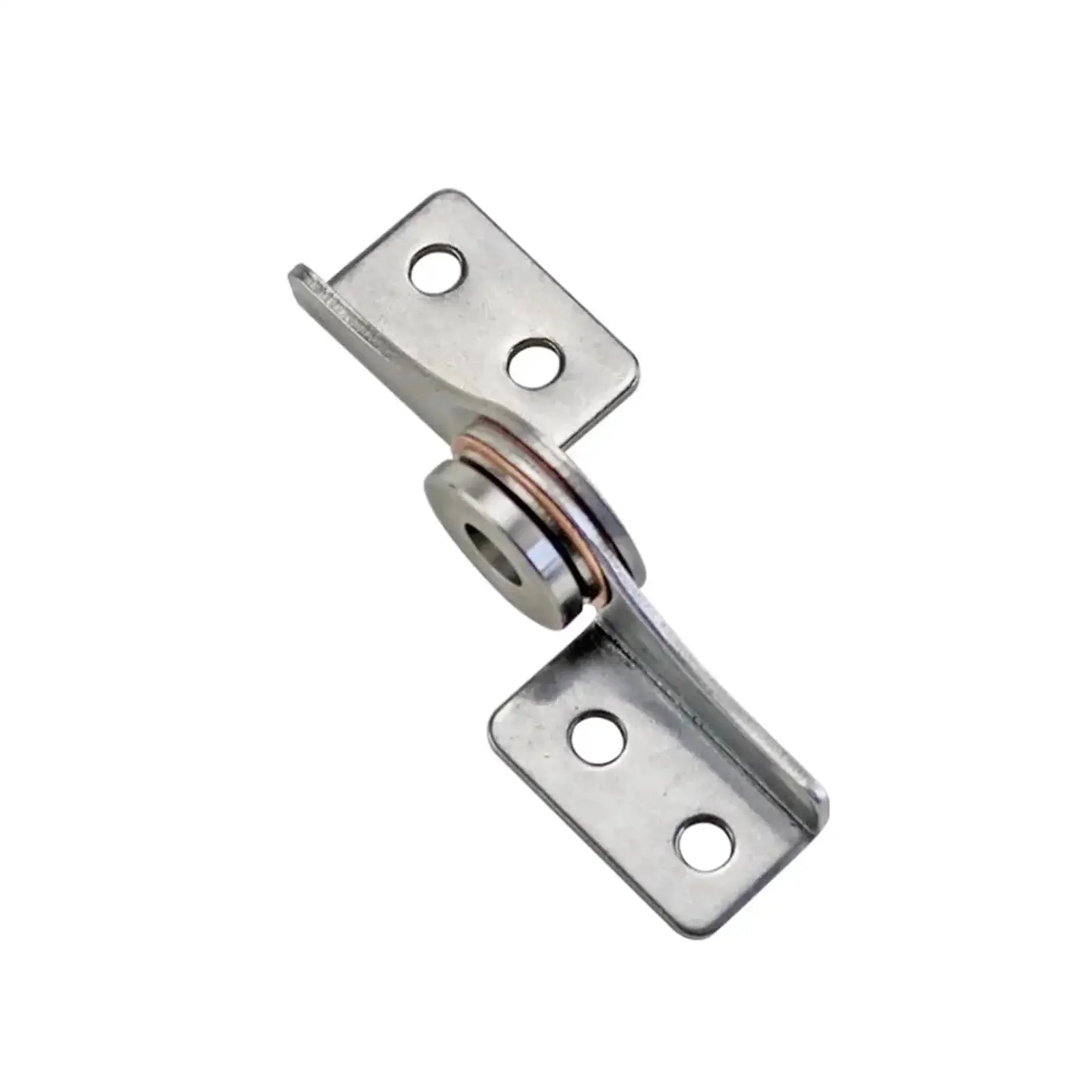 Through Hole Damping Torque Hinge In 304 Stainless Steel With Free Stop Blade For Cabinets And Doors No Slam Soft Close Hardware Durable One Piece Unit Model XG11 010 1 45R - Image 3