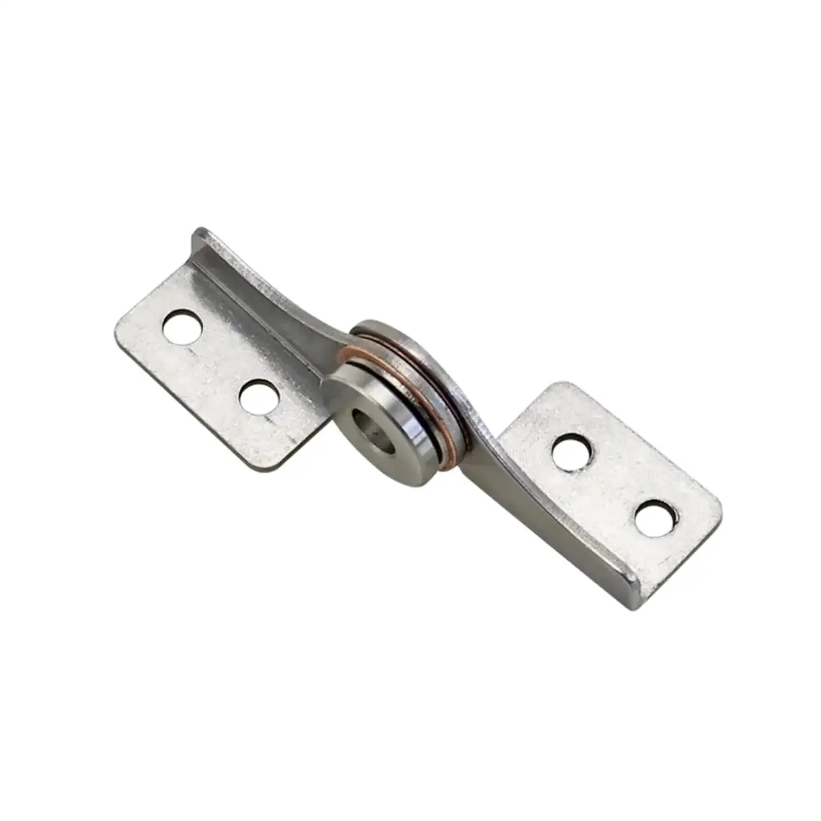 Through Hole Damping Torque Hinge In 304 Stainless Steel With Free Stop Blade For Cabinets And Doors No Slam Soft Close Hardware Durable One Piece Unit Model XG11 010 1 45R - Image 4