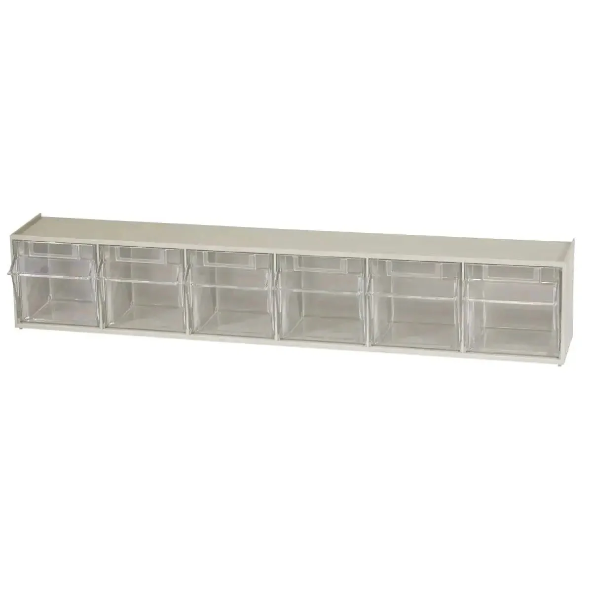 TiltView Plastic Storage Cabinet With Tilt Out Bins A Versatile Organizer For Home Office School And Workshop Use As A Makeup Organizer Hardware Box Medical Supply Organizer And Teacher Toolbox