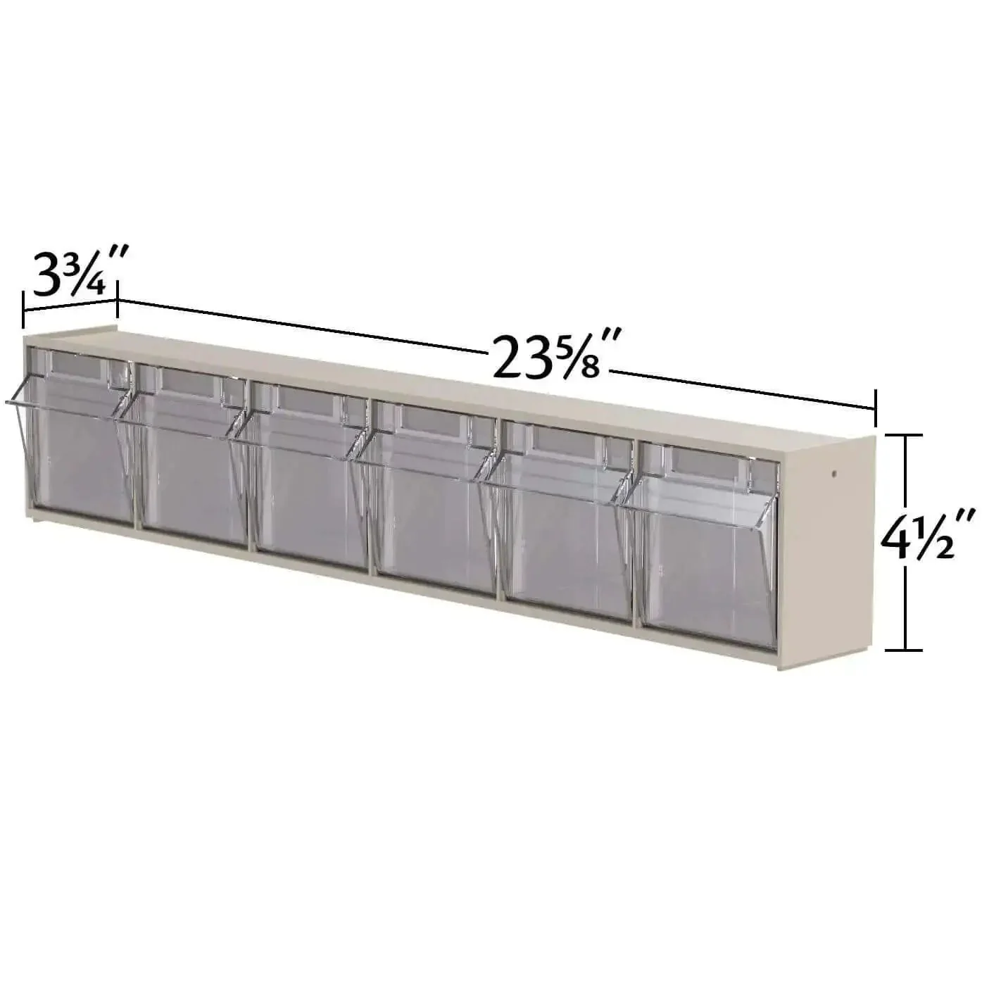 TiltView Plastic Storage Cabinet With Tilt Out Bins A Versatile Organizer For Home Office School And Workshop Use As A Makeup Organizer Hardware Box Medical Supply Organizer And Teacher Toolbox - Image 8