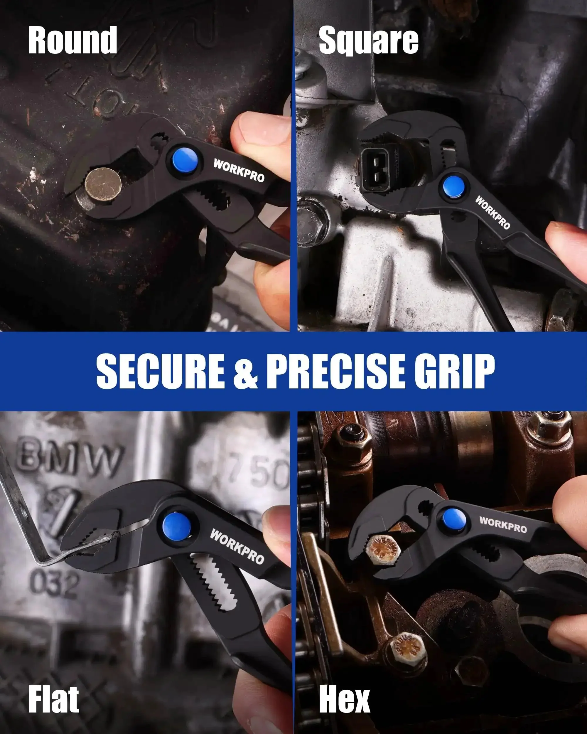Tiny But Mighty 4 Inch Water Pump Pliers With 15 Position Push Lock V Jaw Groove Joint Pliers For Tight Spaces And Multi Surface Grip Compact And Versatile Tool For Quick Adjustments And Great Fit - Image 5