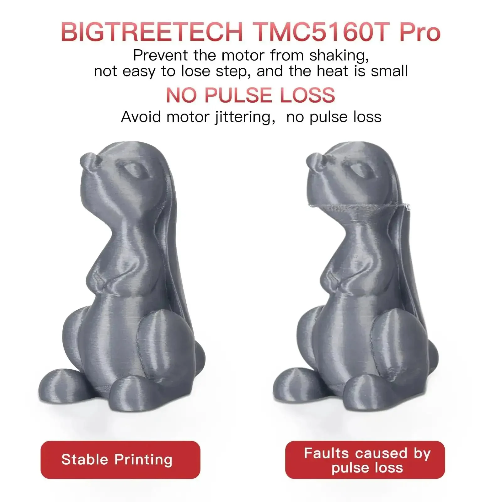 TMC5160T Pro V1.0 Stepper Driver With Beefy Heatsink Ultra Quiet 56V 3A High Speed Printing SPI SD Mode Compatible With Octopus Pro Manta M8P SKR CoreXY I3 3D Printers - Image 5