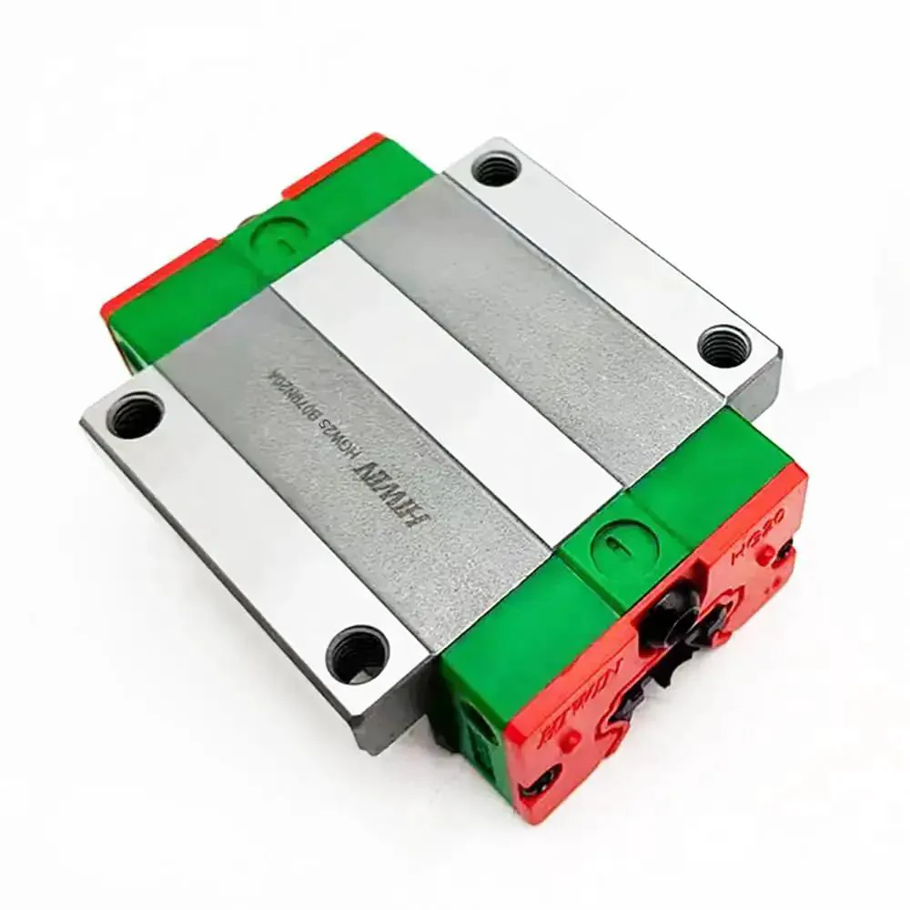 Top Notch 25mm Linear Block For HGW25 Linear Motion Guide Rail High Speed High Load High Rigidity Linear Bearing Block For Precise Smooth Movement In Precision Machinery And Automated Systems