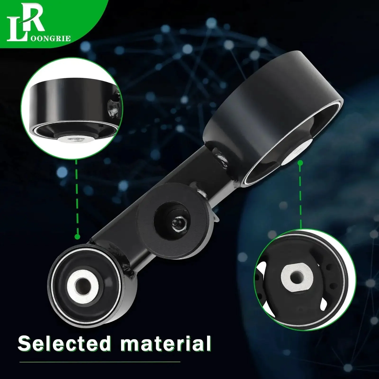 Torque Strut Mount Replacement For 2007 To 2018 Lexus ES350 And 2013 To 2018 Toyota Avalon 3.5L V6 Engine Replaces OE A62060 123630P141 1236331031 1236331033 1 Piece High Quality Engine Bracket Direct Fit - Image 3