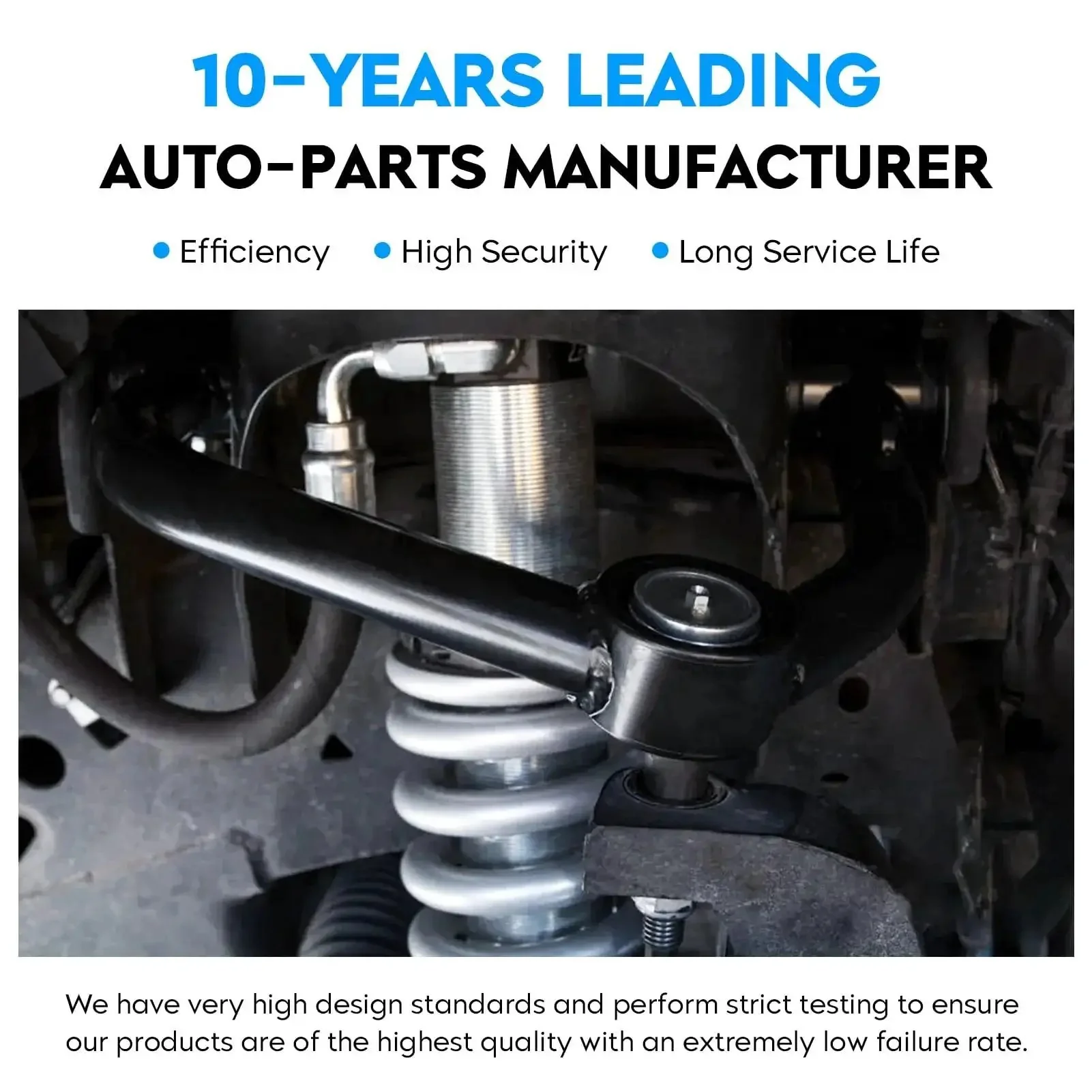 Toyota Avalon Sienna Solara Front Left And Right Lower Control Arm Set 1998 2004 1998 2003 1999 2003 Rebuild End Suspension Kit Replace K620578 K620579 2 Piece Heavy Duty OEM Grade Durable Steel For Street Ready Driving - Image 2
