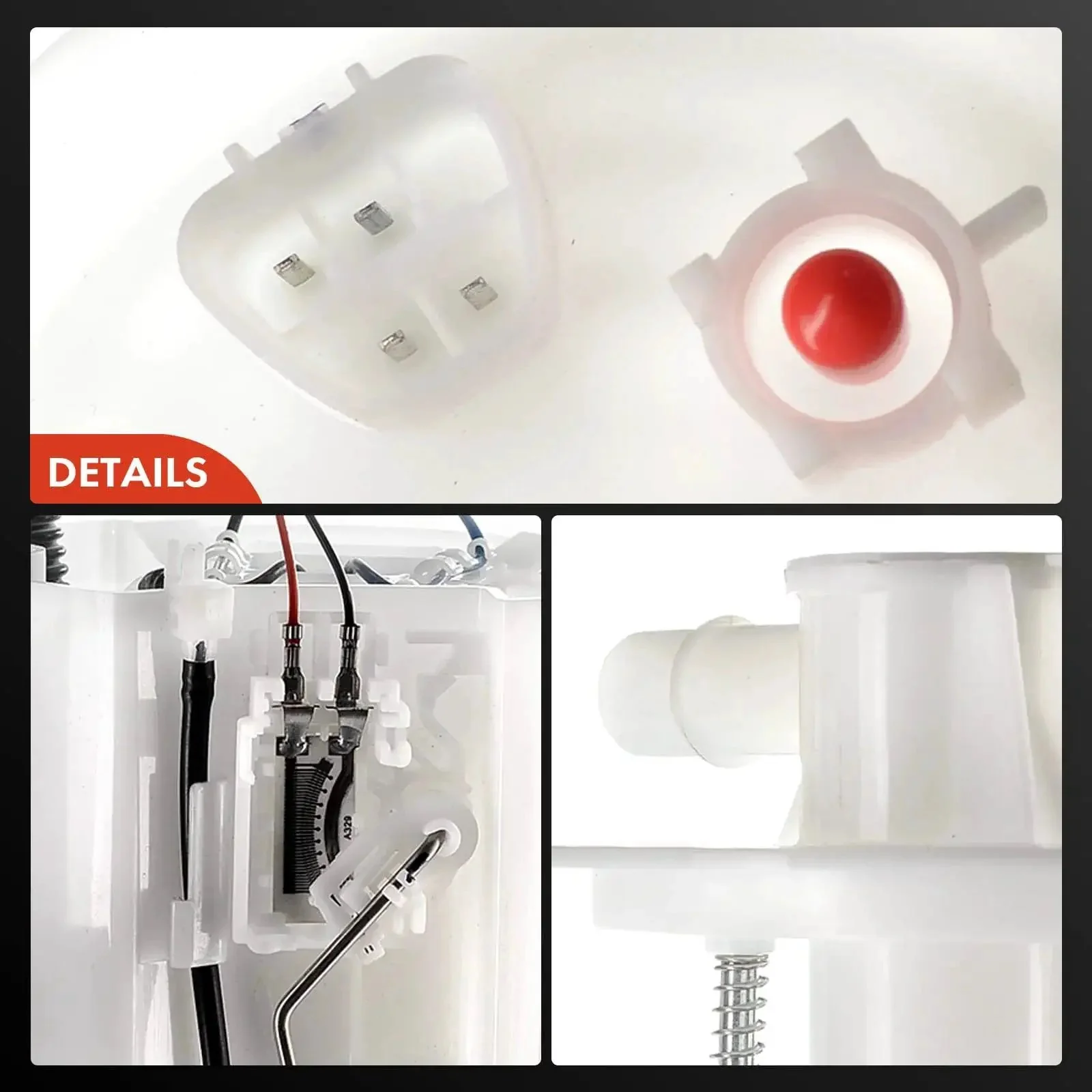 Toyota Corolla And Matrix Fuel Pump Module Assembly With Sending Unit For 2005 2006 2007 2008 1.8L 4 Cylinder Gas Engines Direct Replacement Fits Front Wheel Drive Models Plug And Play Upgrade For Reliable Fuel Delivery And Easy Install - Image 3