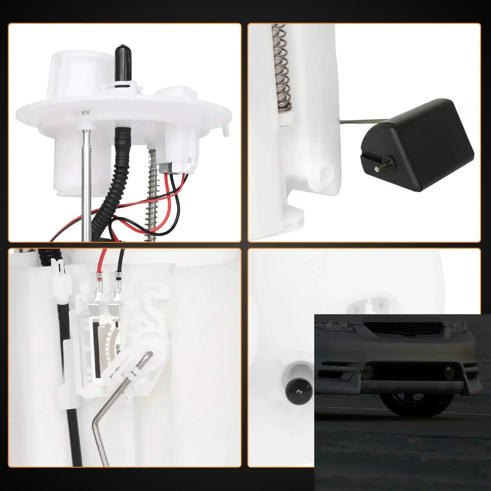 Toyota Electric Fuel Pump Module Replacement For 2005 2016 Corolla Matrix And 2005 2010 Pontiac Vibe 1.8L L4 And 2.4L L4 Fits 2005 2013 Matrix And 2009 2010 Corolla And 2009 2010 Vibe E8874M E3781M VANBOL0029 - Image 6