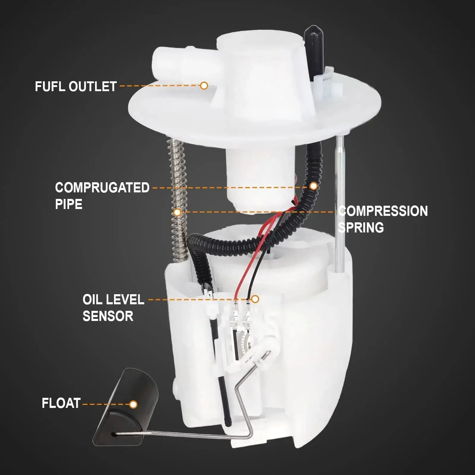 Toyota Electric Fuel Pump Module Replacement For 2005 2016 Corolla Matrix And 2005 2010 Pontiac Vibe 1.8L L4 And 2.4L L4 Fits 2005 2013 Matrix And 2009 2010 Corolla And 2009 2010 Vibe E8874M E3781M VANBOL0029 - Image 7